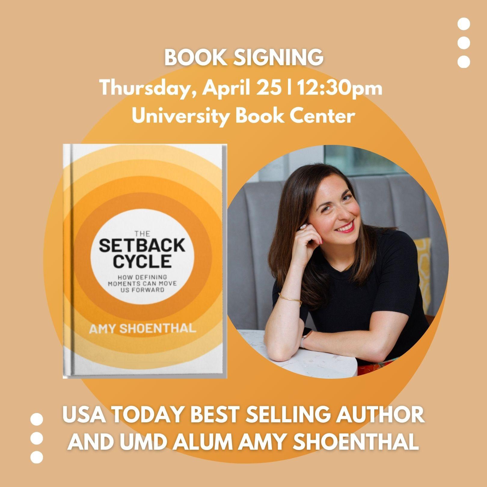 Portrait of Amy Shoenthal Book Signing