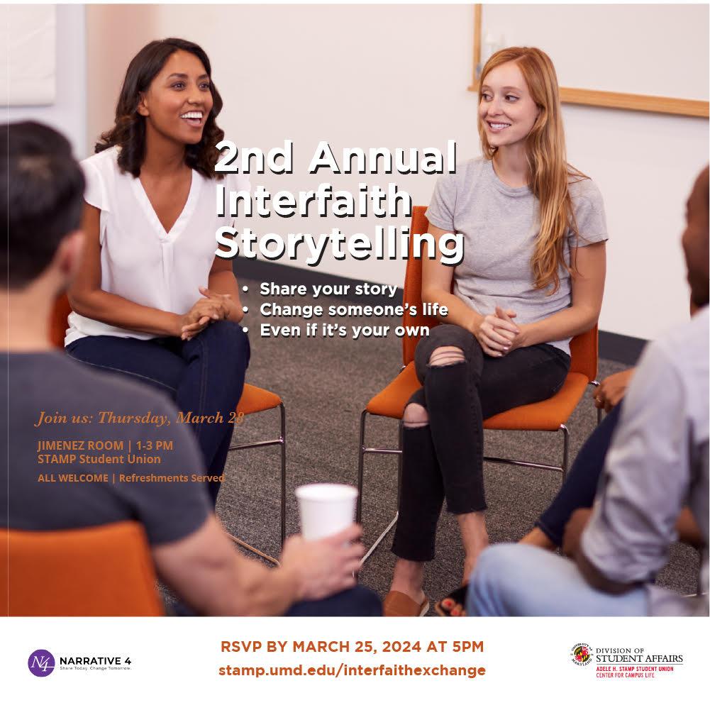 2nd Annual Interfaith Storytelling Exchange